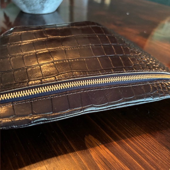 Clare V Brown Croc Grande Fanny - Picture 9 of 16